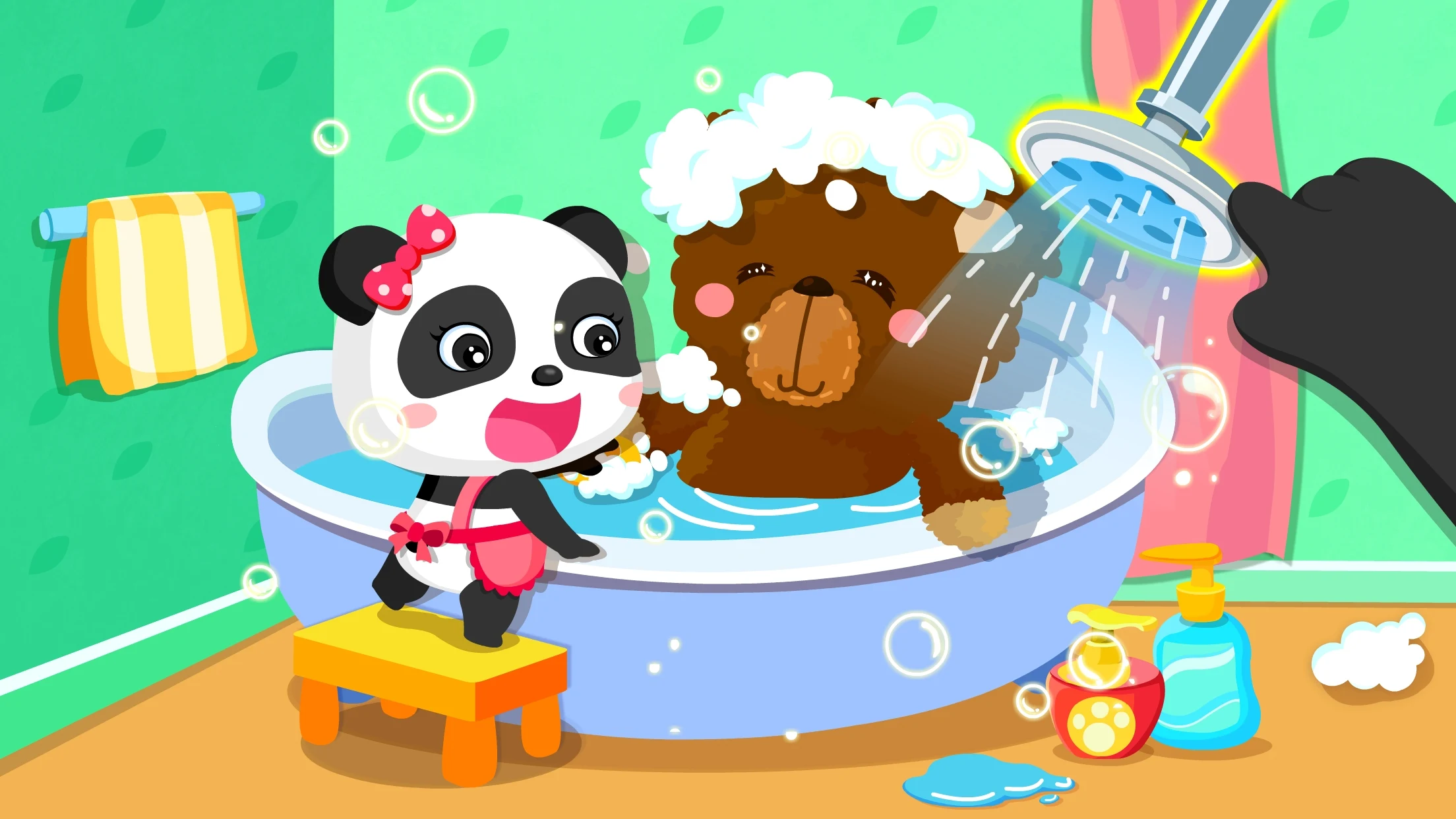 Baby Panda Happy Clean screenshot